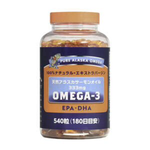 Dầu cá hồi Omega-3 Pure Alaska 333mg Nhật Bản 540 viên